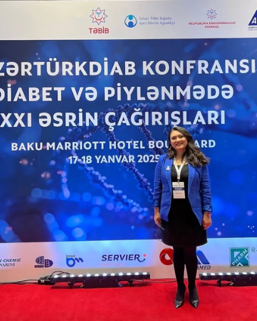 AzərTürkDiab konfransında Dr. Günel Musayeva